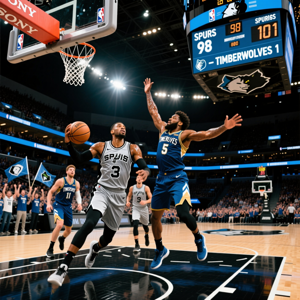 Spurs vs Timberwolves Game 3