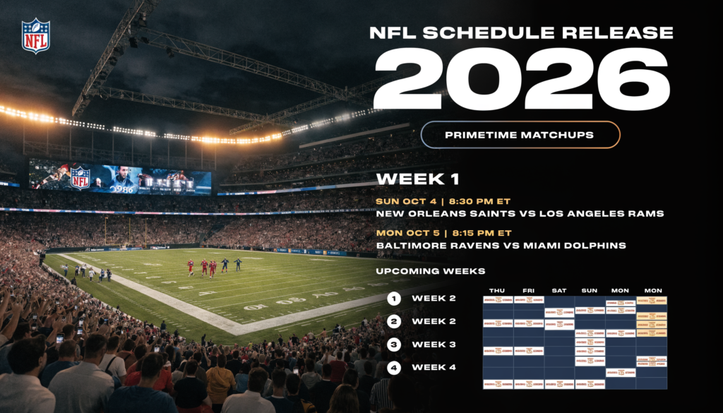 NFL Schedule Release