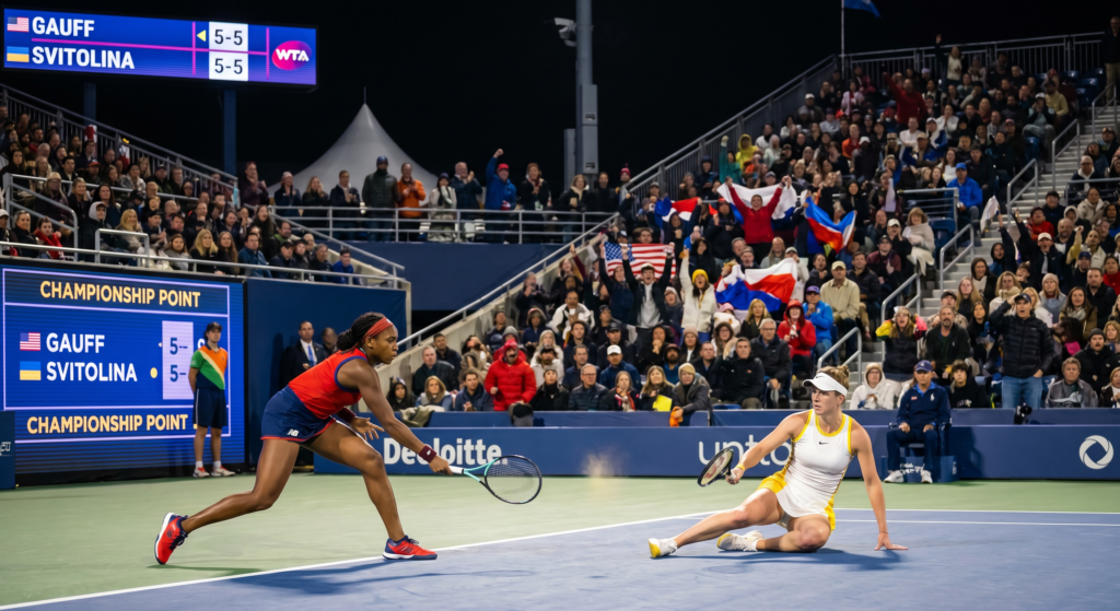 Gauff vs Svitolina